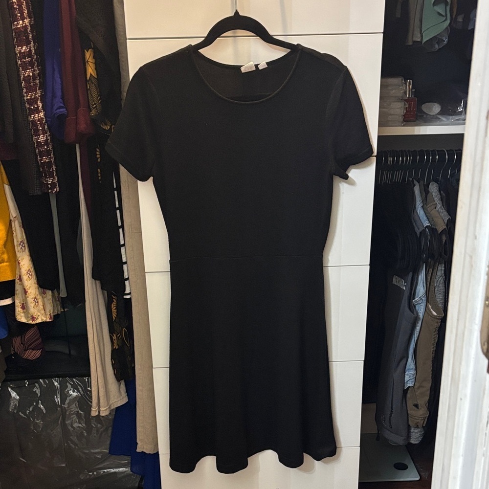 GAP Elegant Black Mini Dress